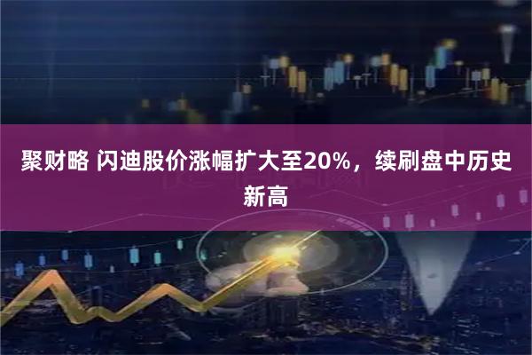 聚财略 闪迪股价涨幅扩大至20%，续刷盘中历史新高