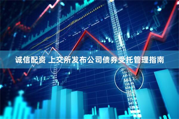 诚信配资 上交所发布公司债券受托管理指南